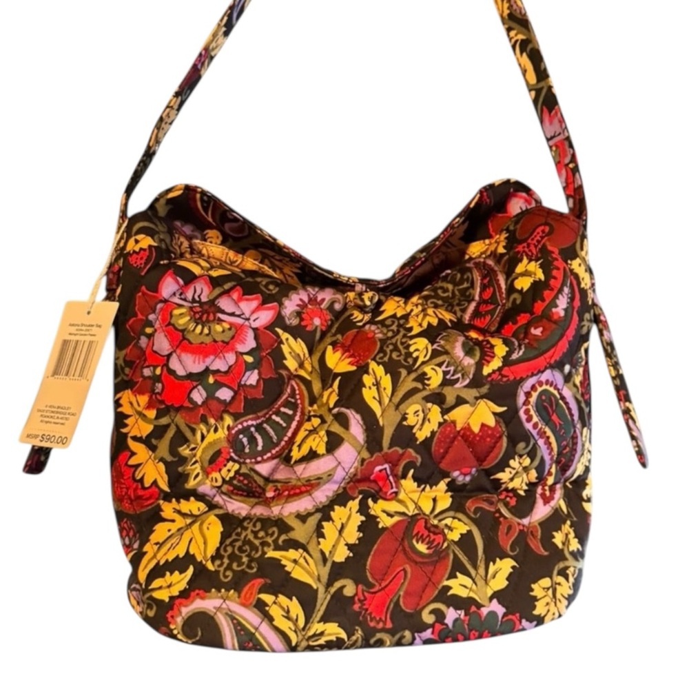 59. VERA BRADLEY | NewWithTag Astoria Shoulder Bag - Premium Cotton - Picture 6 of 6